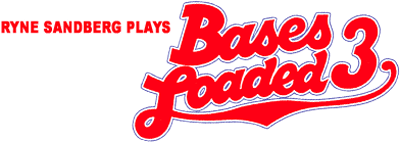 Bases Loaded 3 logo for NES